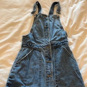 Overall Jean Dress
